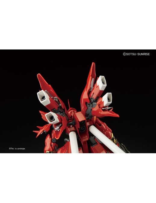 Bandai Real Grade RG 1/144 Mobile Suit Gundam MSN-06S Sinanju