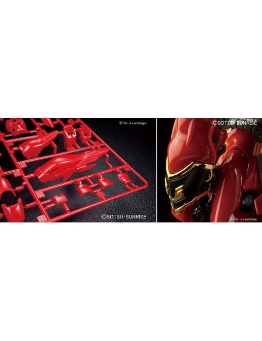 Bandai Real Grade RG 1/144 Mobile Suit Gundam MSN-06S Sinanju