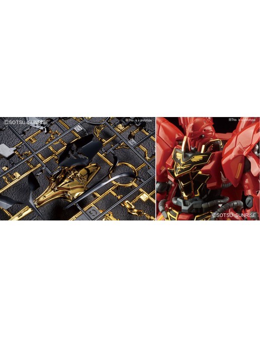 Bandai Real Grade RG 1/144 Mobile Suit Gundam MSN-06S Sinanju