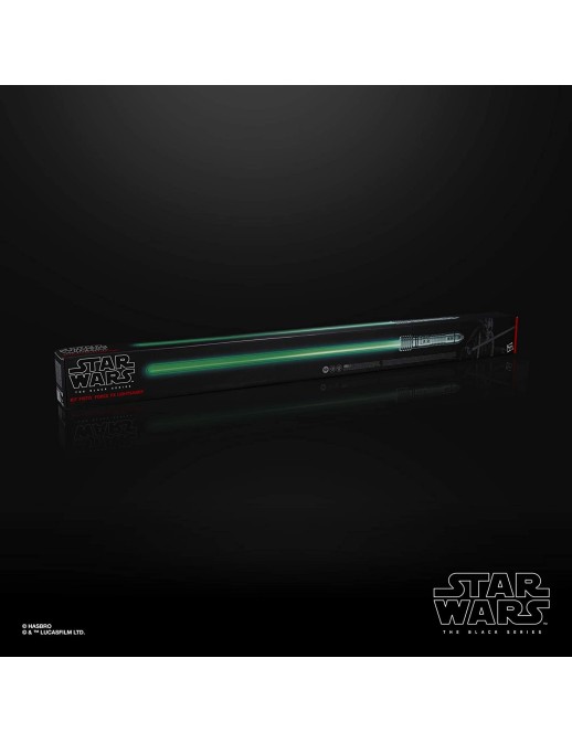 Hasbro Star Wars The Black Series Replica 1/1 Force FX Elite Lightsaber Kit Fisto