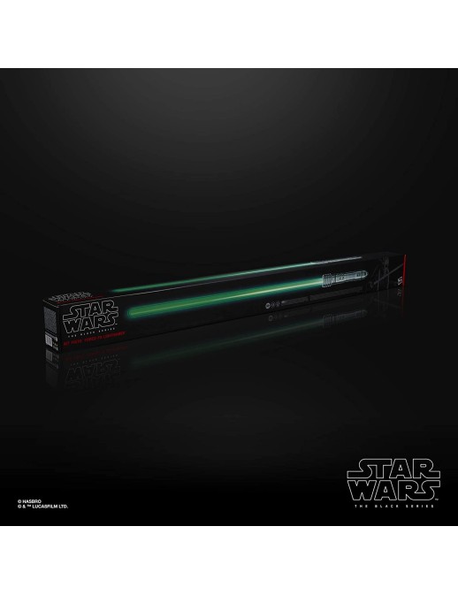 Hasbro Star Wars The Black Series Replica 1/1 Force FX Elite Lightsaber Kit Fisto