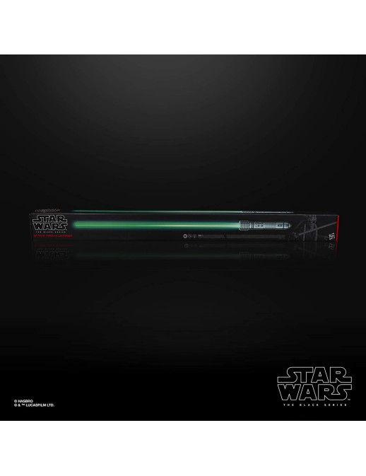 Hasbro Star Wars The Black Series Replica 1/1 Force FX Elite Lightsaber Kit Fisto