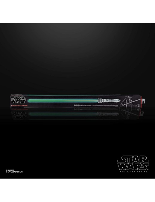 Hasbro Star Wars The Black Series Replica 1/1 Force FX Elite Lightsaber Kit Fisto