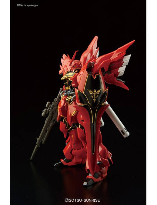 Bandai Real Grade RG 1/144 Mobile Suit Gundam MSN-06S Sinanju