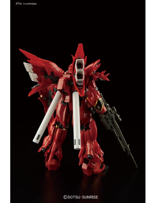 Bandai Real Grade RG 1/144 Mobile Suit Gundam MSN-06S Sinanju