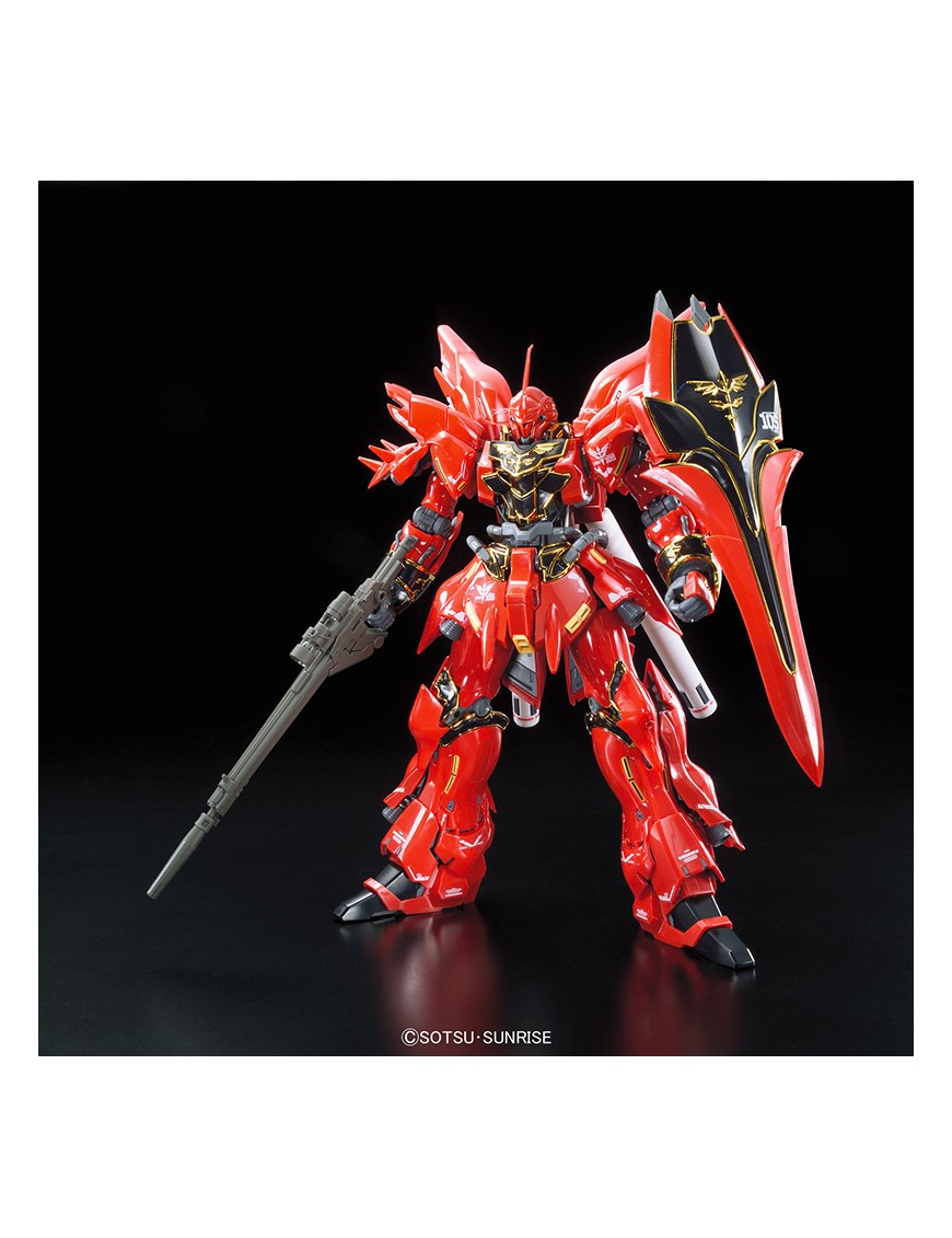 Bandai Real Grade RG 1/144 Mobile Suit Gundam MSN-06S Sinanju Bandai Real Grade RG 1/144 Mobile Suit Gundam MSN-06S Sinanju