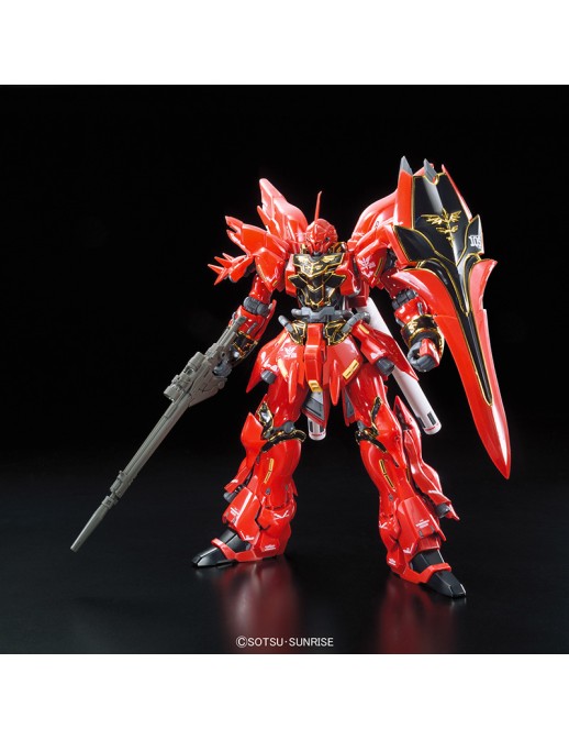 Bandai Real Grade RG 1/144 Mobile Suit Gundam MSN-06S Sinanju