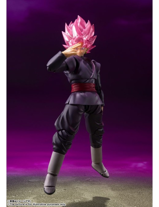 Bandai S.H. Figuarts Dragon Ball Super Black Goku Super Saiyan Rose