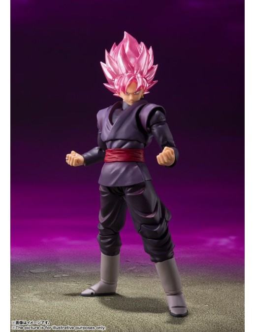 Bandai S.H. Figuarts Dragon Ball Super Black Goku Super Saiyan Rose