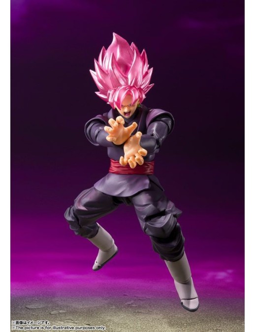Bandai S.H. Figuarts Dragon Ball Super Black Goku Super Saiyan Rose