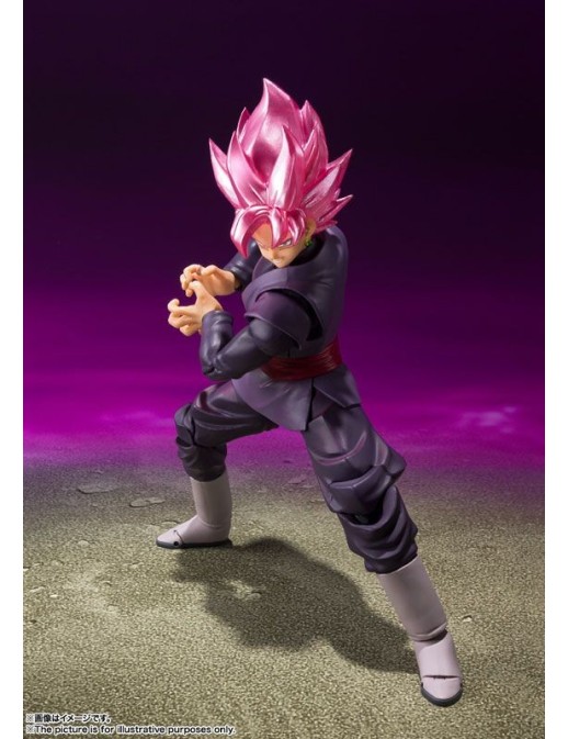 Bandai S.H. Figuarts Dragon Ball Super Black Goku Super Saiyan Rose