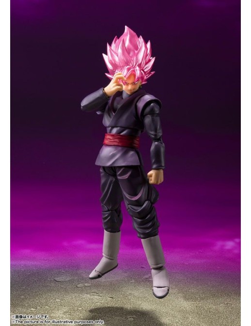 Bandai S.H. Figuarts Dragon Ball Super Black Goku Super Saiyan Rose