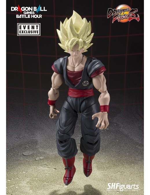 Bandai S.H. Figuarts Dragon Ball FighterZ Son Goku Clone Super Saiyan Dragon Ball Games Battle Hour Exclusive