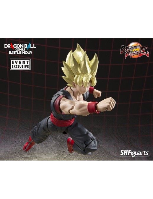 Bandai S.H. Figuarts Dragon Ball FighterZ Son Goku Clone Super Saiyan Dragon Ball Games Battle Hour Exclusive