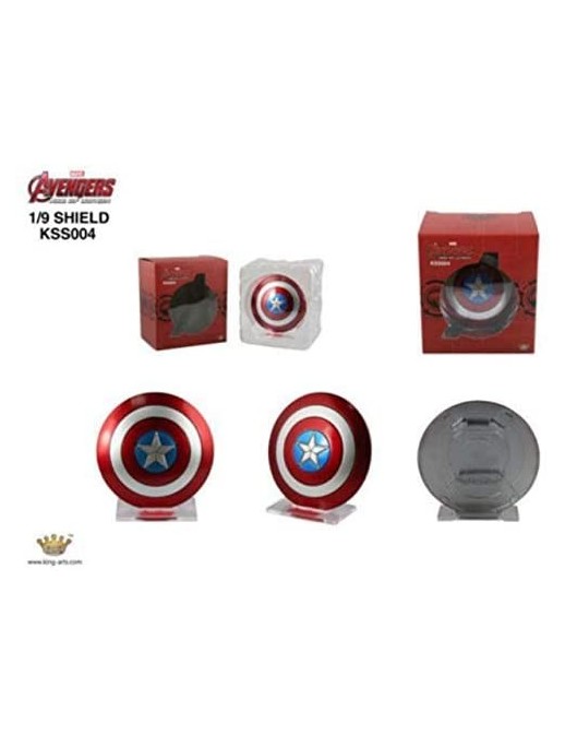 King Arts KSS004 Marvel Avengers Age of Ultron Captain America Shield 1/9 Scale
