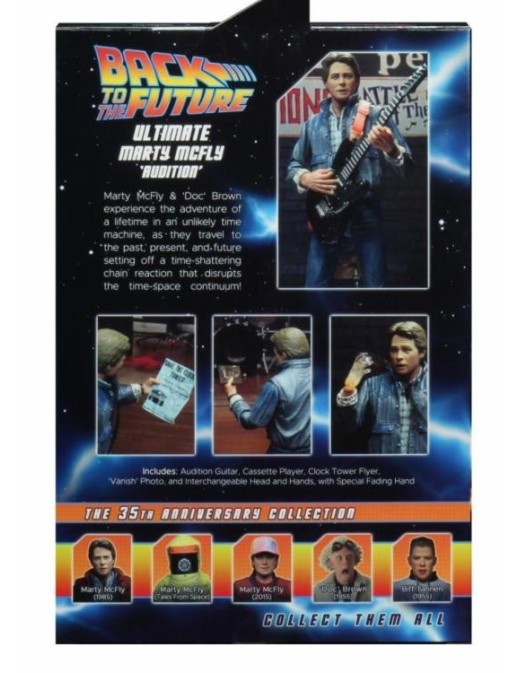 Neca Back to the Future Marty McFly 1985 Audition Version