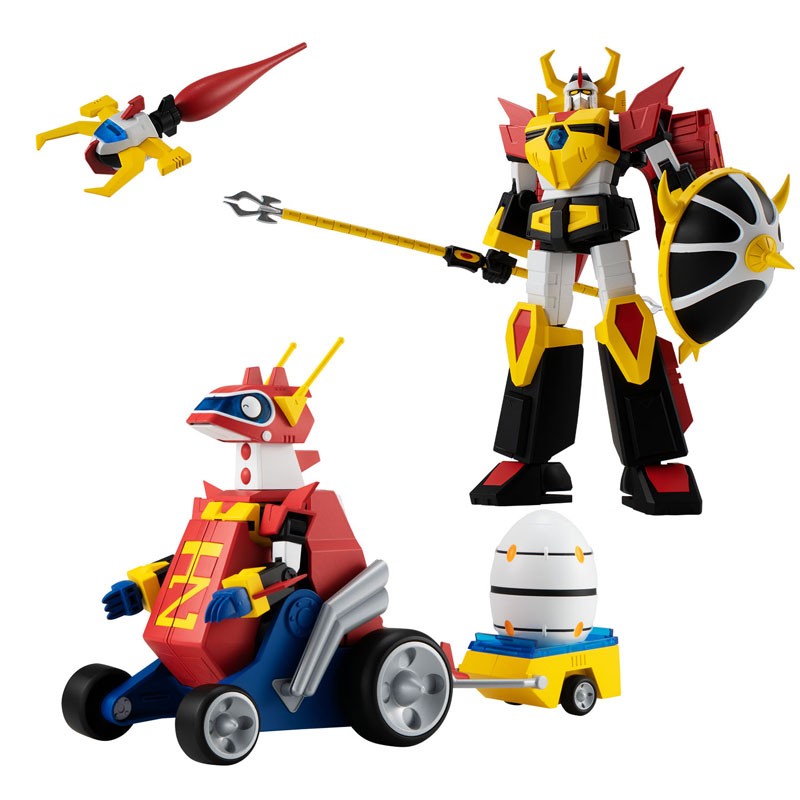 BANDAI SUPER MINI-PLA TIME BOKAN SERIES GYAKUTEN! IPPATSUMAN GYAKUTEN-OH & TOKKYU ZAURUS