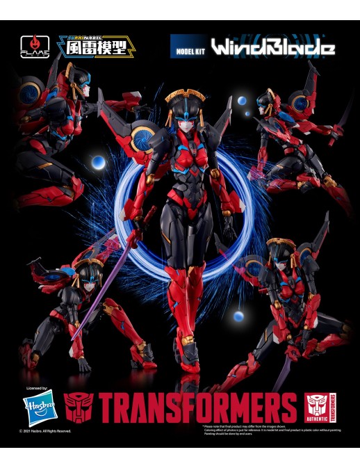 Flame Toys Model Kit Series Transformers Windblade