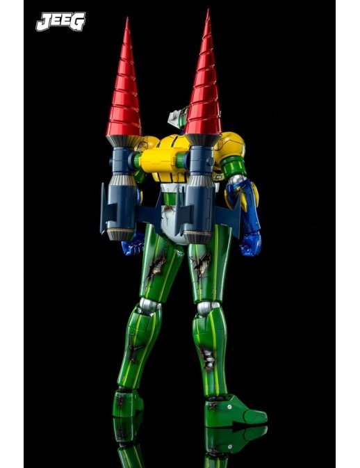 King Arts Diecast Figure Series Kotetsu Jeeg Battle Damaged DFS075