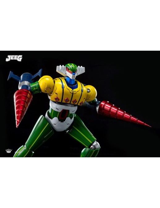 King Arts Diecast Figure Series Kotetsu Jeeg Battle Damaged DFS075