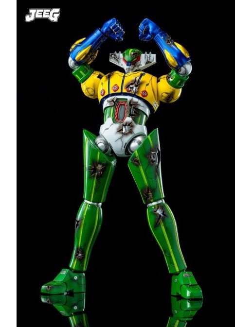 King Arts Diecast Figure Series Kotetsu Jeeg Battle Damaged DFS075