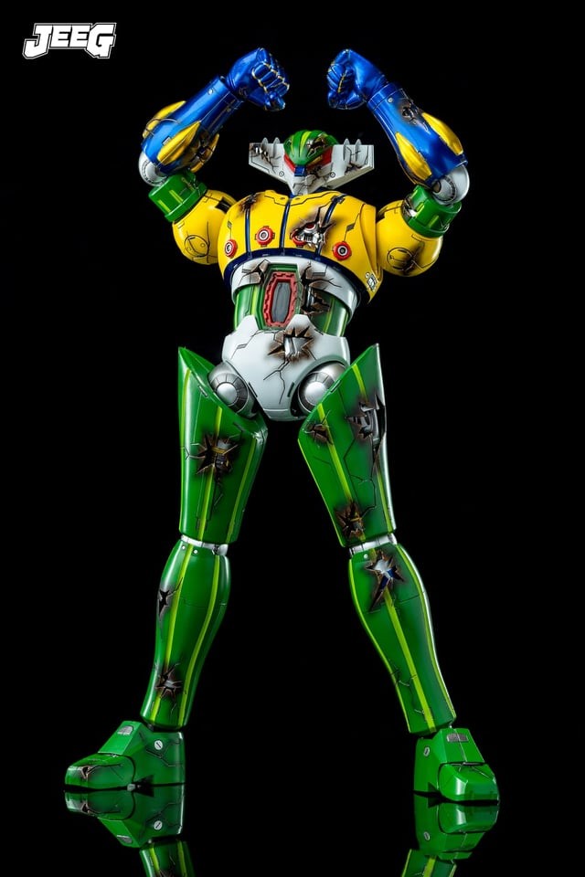 KING ARTS DIECAST FIGURE SERIES KOTETSU JEEG BATTLE DAMAGED DFS075
