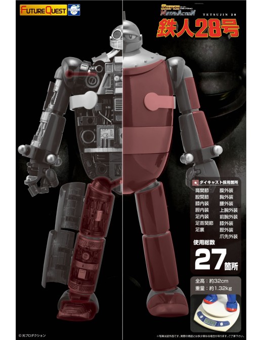 Evolution Toy Super Metal Action Tetsujin 28
