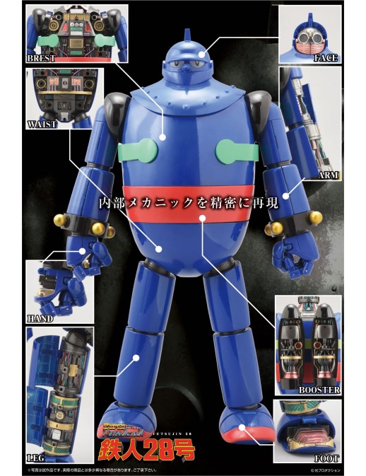 Evolution Toy Super Metal Action Tetsujin 28