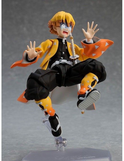Max Factory Figma Demon Slayer Kimetsu No Yaiba Zenitsu Agatsuma DX Edition