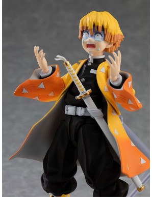 Max Factory Figma Demon Slayer Kimetsu No Yaiba Zenitsu Agatsuma DX Edition