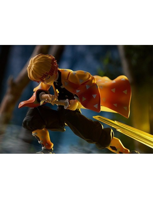 Max Factory Figma Demon Slayer Kimetsu No Yaiba Zenitsu Agatsuma DX Edition