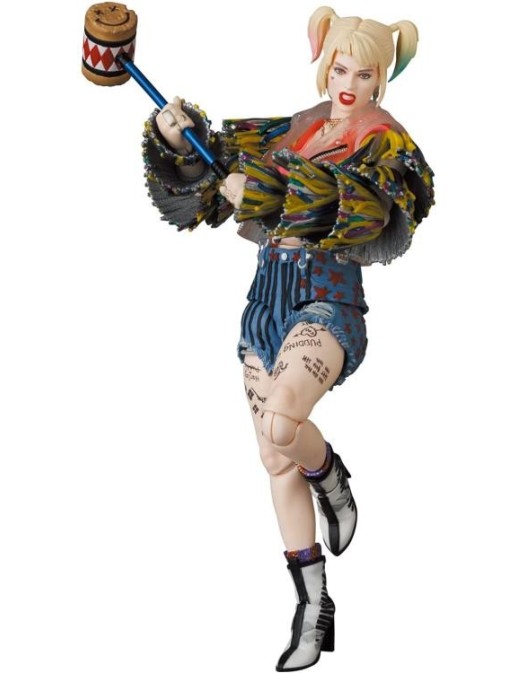 Medicom Toy MAFEX Birds of Prey Harley Quinn Caution Tape Jacket Ver.