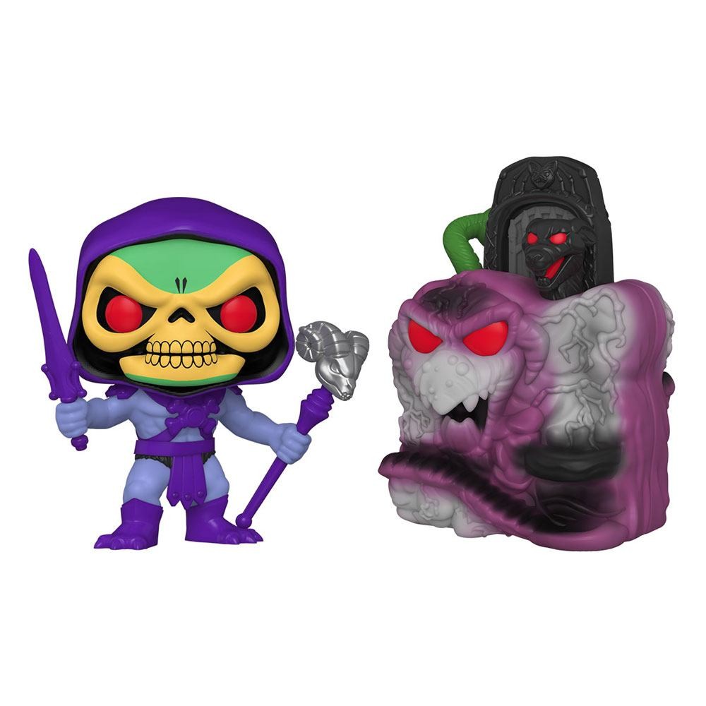 FUNKO POP! TOWN 23 MASTERS OF THE UNIVERSE SNAKE MOUNTAIN WITH SKELETOR