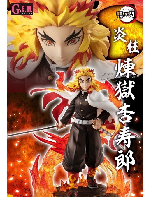 Megahouse G.E.M. Series Demon Slayer Kimetsu No Yaiba Kyojuro Rengoku