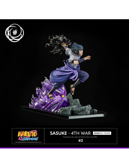 Tsume Ikigai Naruto Shippuden Sasuke Uchiha 4th War