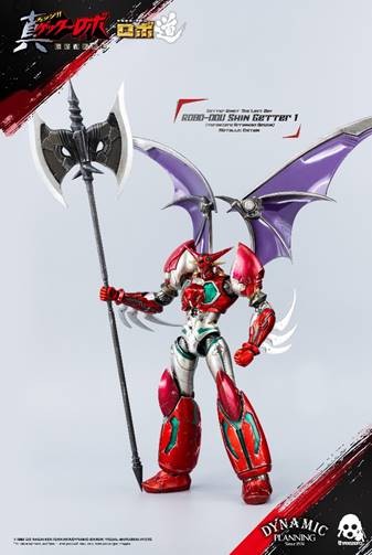 THREEZERO ROBO-DOU GETTER ROBOT THE LAST DAY SHIN GETTER 1 METALLIC COLOR VERSION