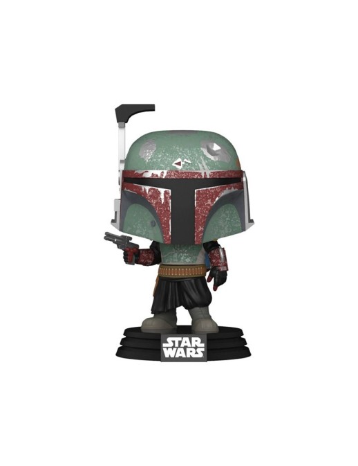 copy of Funko POP! Star Wars The Mandalorian Dark Trooper