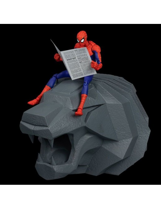 Sentinel SV Action Spider-Man Into The Spider-Verse Peter B. Parker with Gargoyle