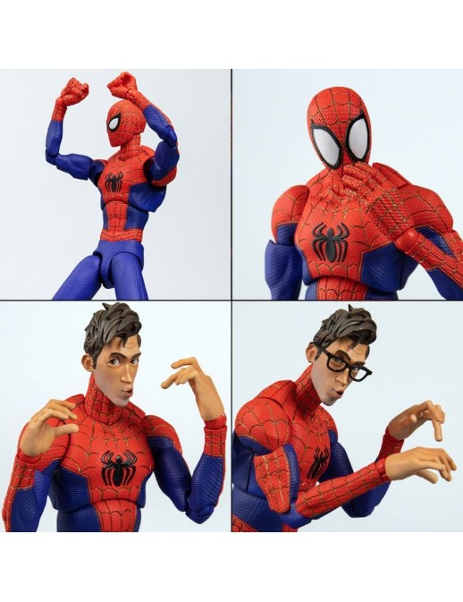 Sentinel SV Action Spider-Man Into The Spider-Verse Peter B. Parker with Gargoyle