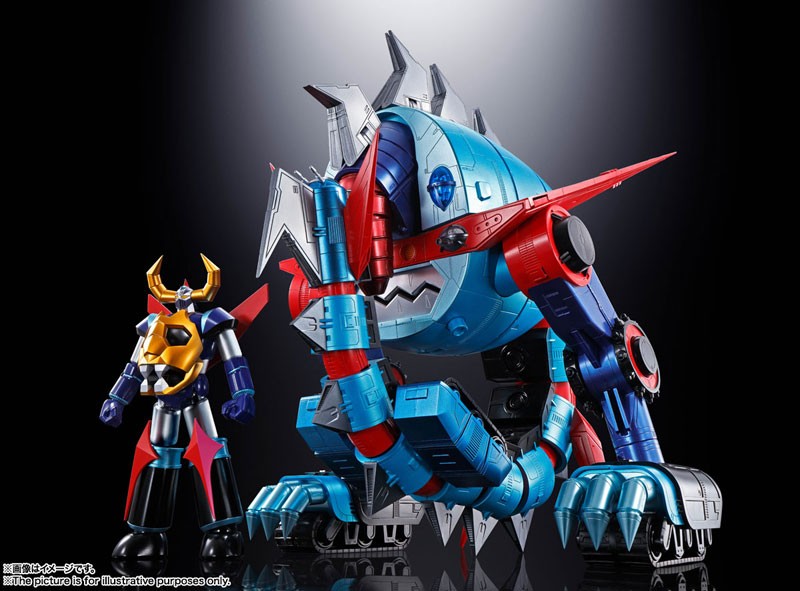 BANDAI SOUL OF CHOGOKIN GX-100 GAIKING & DAIKUMARYU