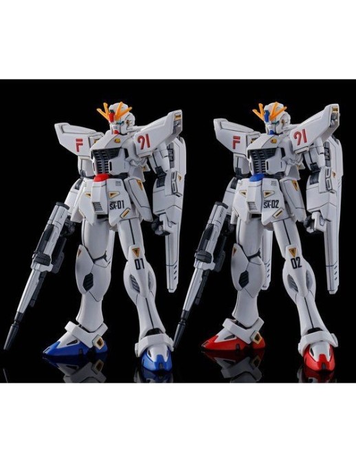 P-Bandai High Grade HGUC 1/144 Mobile Suit Gundam F91 Gundam F91 Vital Unit 1 & Unit 2