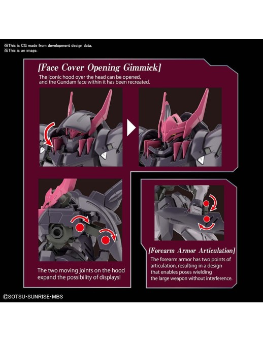 Bandai High Grade HG 1/144 Mobile Suit Gundam ASW-G-56 Gundam Gremory