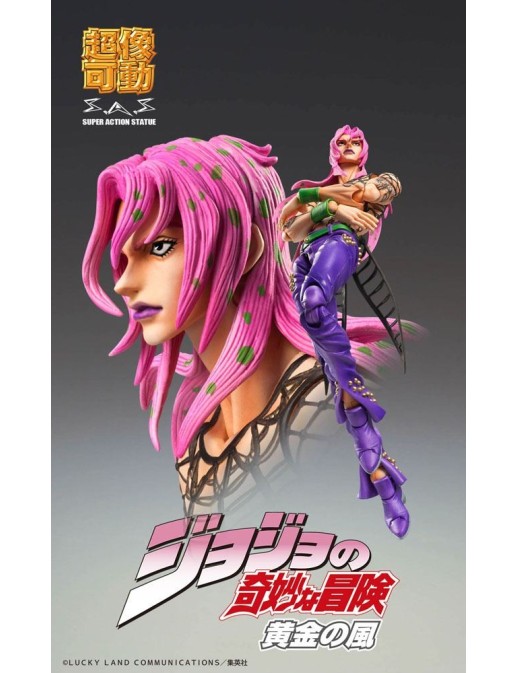 Medicos Super Action Statue JoJo's Bizarre Adventure Golden Wind Diavolo