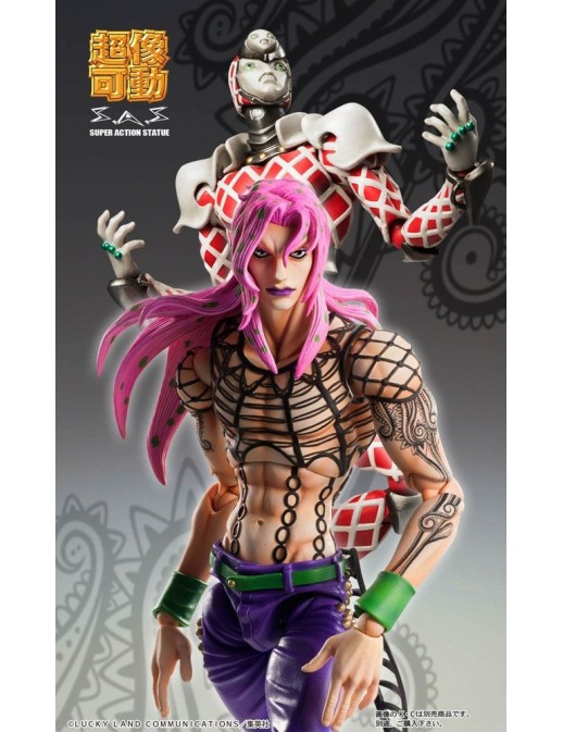 Medicos Super Action Statue JoJo's Bizarre Adventure Golden Wind Diavolo