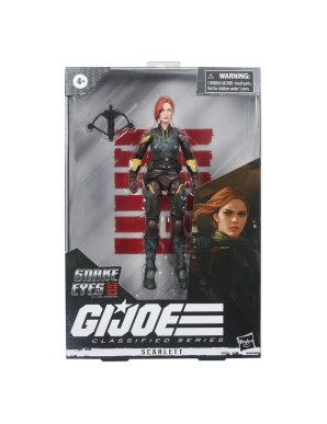 Hasbro G.I. Joe Snake Eyes Classified Series Scarlett