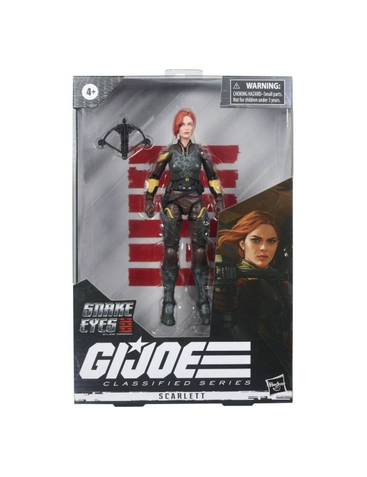 Hasbro G.I. Joe Snake Eyes Classified Series Scarlett