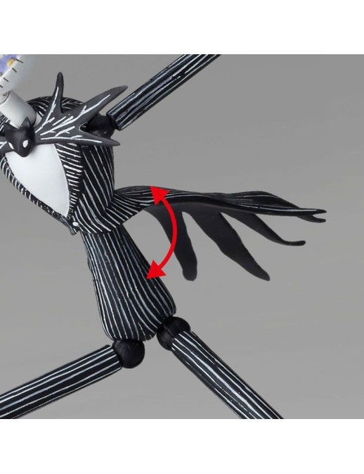Kaiyodo Legacy of Revoltech LR-058 The Nightmare Before Christmas Jack Skellington Glow in the Dark Version