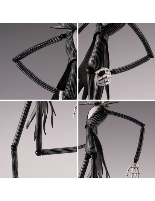 Kaiyodo Legacy of Revoltech LR-058 The Nightmare Before Christmas Jack Skellington Glow in the Dark Version