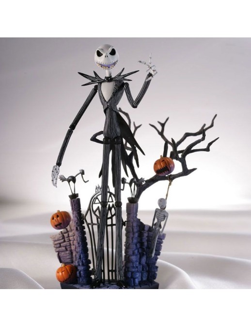 Kaiyodo Legacy of Revoltech LR-058 The Nightmare Before Christmas Jack Skellington Glow in the Dark Version