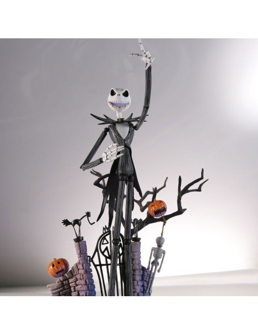 Kaiyodo Legacy of Revoltech LR-058 The Nightmare Before Christmas Jack Skellington Glow in the Dark Version